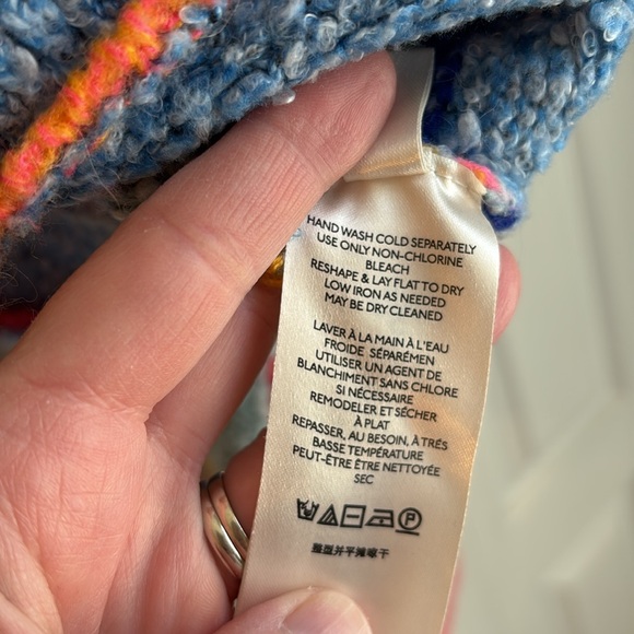 Free People Bring It On Cropped Turtleneck Sweater Size Medium - Picture 10 of 10